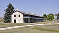 Barak voor de cavalerie in Fort Laramie National Historic Site