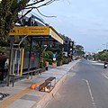 Golden Tulip bus stop in Banjarmasin