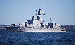 HMS Stockholm huhtikuussa 2010