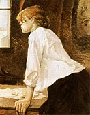 A lavadeira, 1884–1888, óleo sobre tela, coleção particular