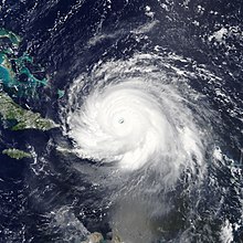 Hurricane Irma north of Hispaniola on September 7, 2017 Hurricane Irma.jpg