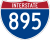 Interstate 895 marker