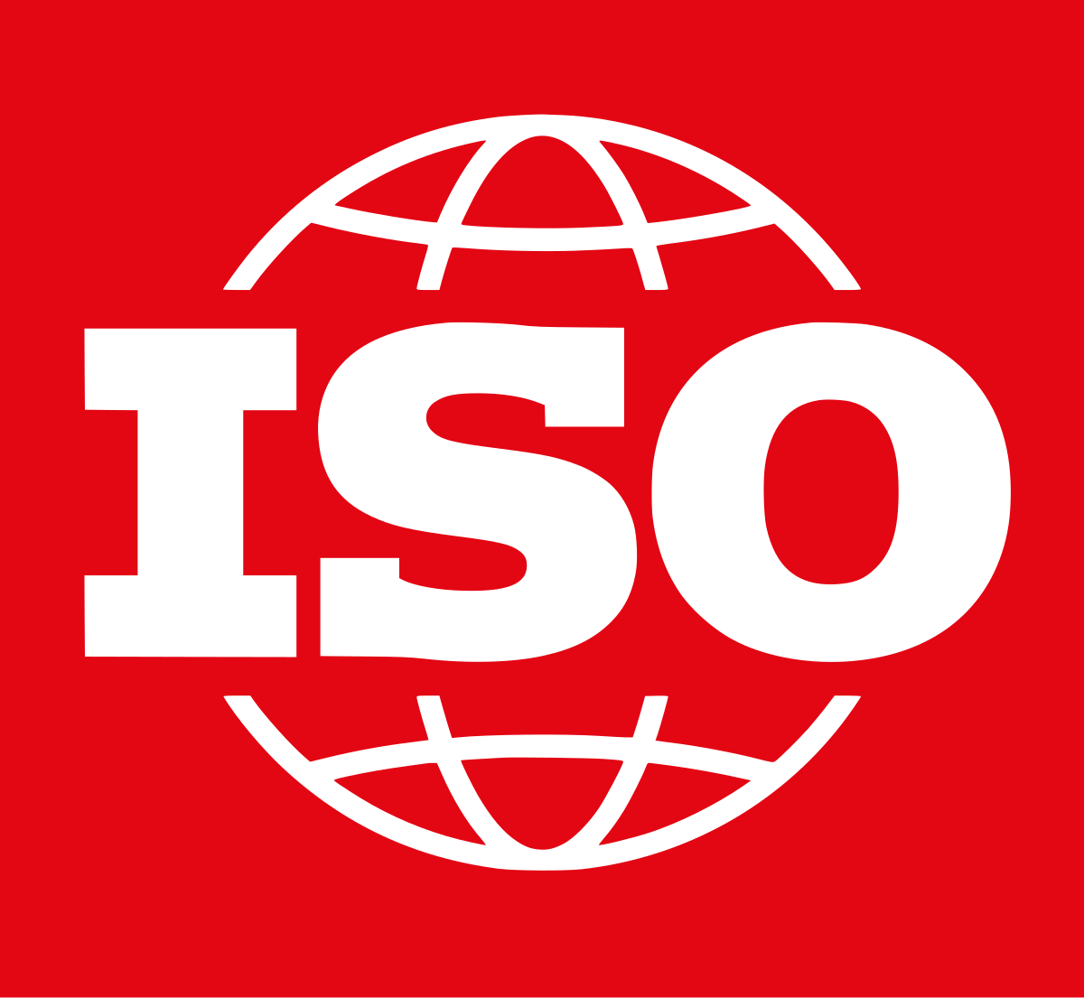 Logotyp för ISO - International Organization for Standardization