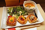 朝食プレート（大洲編）の例