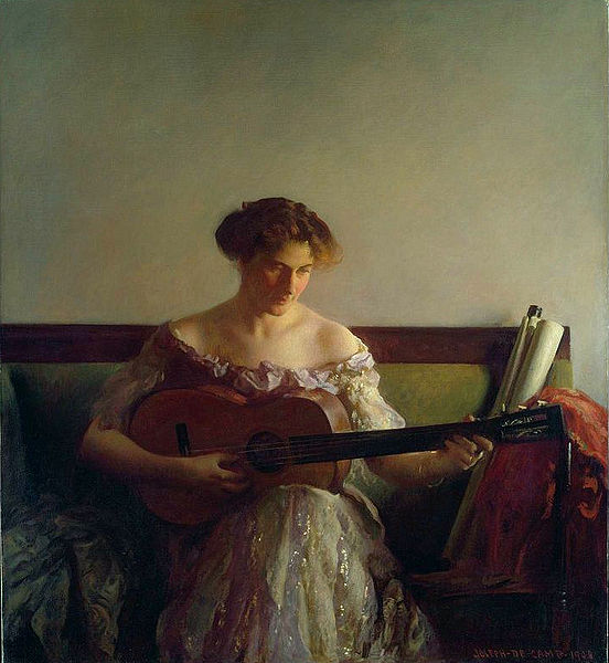 File:Joseph DeCamp The Guitar Player 1908.jpg