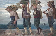 ラグーザの石運び (1898)