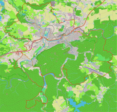 Mapa lokalizacyjna Karlowych Warów