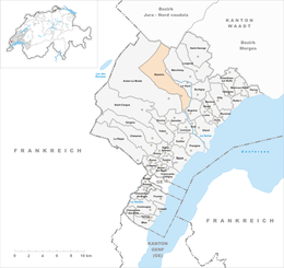 Bassins - Localizazion