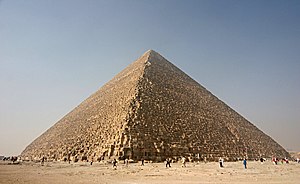 The museum displays the Great Pyramid in which...