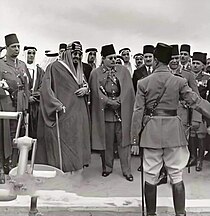 Kings Farouk and Ibn Saud in 1946