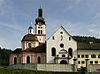 Benedictine Fischingen Abbey (now Priory) with Church and Idda Chapel