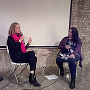 Lucy and Katherine Maher at Future of Wikimedia