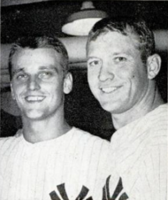 Roger Maris (left) and Mickey Mantle (right) M&M Boys 1961.png