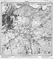 Verlauf südöstlich um Lübeck in einer Karte des 19. Jh.