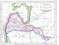 1835 Karte des Gouv. Kurland – Polangen nicht in Kurland