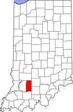 Miniatuur voor Martin County (Indiana)