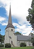 Medåkers kyrka från sydväst