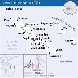 Isole della Lealtà - Localizzazione