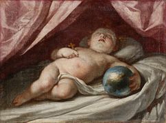 Niño Jesús dormido de Antonio Palomino.