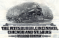Pittsburgh, Cincinnati, Chicago and St. Louis Railroad bond, 1920, detail