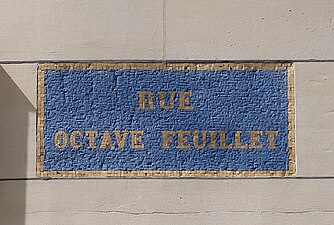 Plaque en mosaïque.