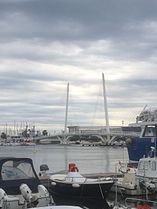 Ponte che collega Passeggiata Morin con il Porto Mirabello