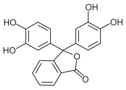 Strukturformel von Pyrocatecholphthalein
