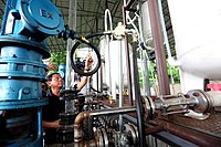 Duterte leads the inspection of the seized shabu laboratory in Arayat, Pampanga in September 2017 Rodrigo Duterte leads the inspection of the seized shabu laboratory in Arayat, Pampanga on September 27.jpg