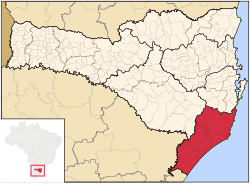 Sul Catarinense - Localizzazione