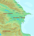 Sasanian Arran, Balasagan and Adurbadagan in 600 AD.