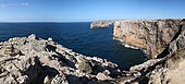 Falésias perto de Sagres, Cabo de São Vicente