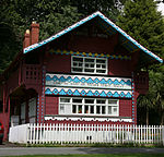 Swiss cottage in Singleton, UK