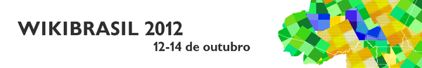 O WikiBrasil ocorrerá de 12 a 14 de outubro