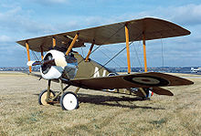  Aircraft on Reproduction Of A Sopwith Camel Biplane Flown By Lt  George A