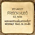 Frisch Hugó, Hegedus Gyula utca 34