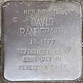 Stolperstein für David Randerath