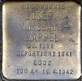 Stolperstein für Josef Nussbaum-Kappel (Eifelstraße 27)