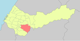 Distretto di Taiping – Mappa