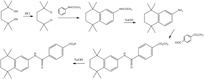 Tamibarotene synth.png