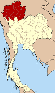 Thailandia del Nord – Localizzazione