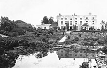 Thorpe Hall and gardens, Thorpe-le-Soken, Essex. Home of Lord and Lady Byng.