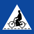 Π-21α Cyclist crossing