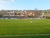 Kurz vor dem Anstoß zur 2. Halbzeit des Spiels der Regionalliga Bayern zwischen dem VfB Eichstätt und dem FV Illertissen (1:1) am 17. April 2018