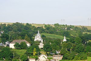 Панорама села Волощина
