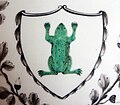 Image 10Detail of Josiah Wedgwood's Frog Service, 1773–4, made for Catherine the Great of Russia (from Frogs in culture)