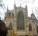 Exterior, east end of York Minster