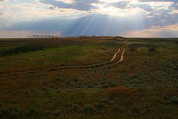 Near Village Adyk, Chernozemelsky District