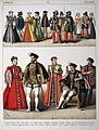 Francia viselet 1550-1600