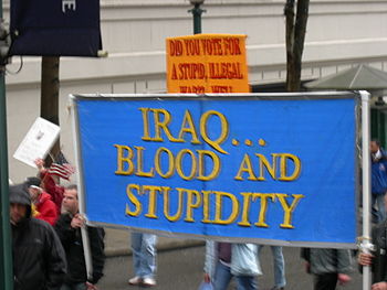 Anti-war demonstration, Seattle, Washington, 1...