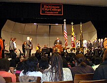 2007 Hall of Fame ceremony 2007 Hall of Fame ceremony (Baltimore City College).jpg